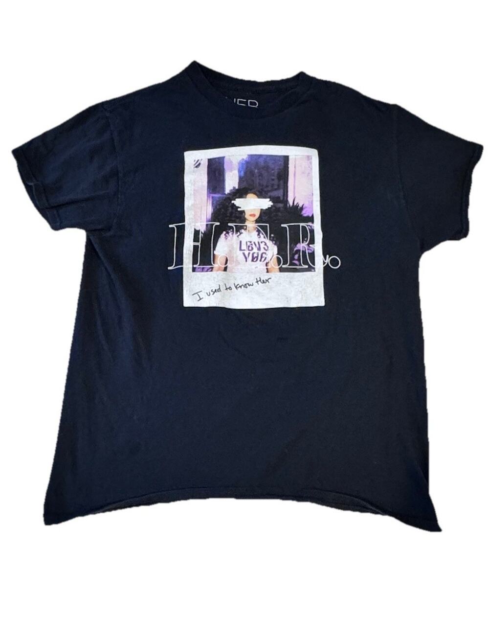 H.E.R (2019) Official Unisex "I Used To Know Her" Promo T-Shirt Size Medium